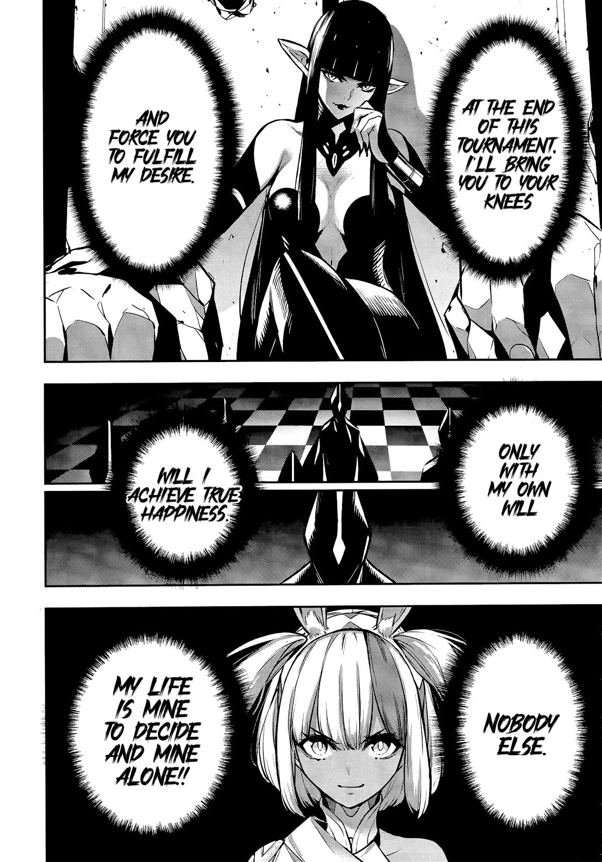 Majo Taisen: 32-nin no Isai no Majo wa Koroshiau Chap 54 - Next Chap 55