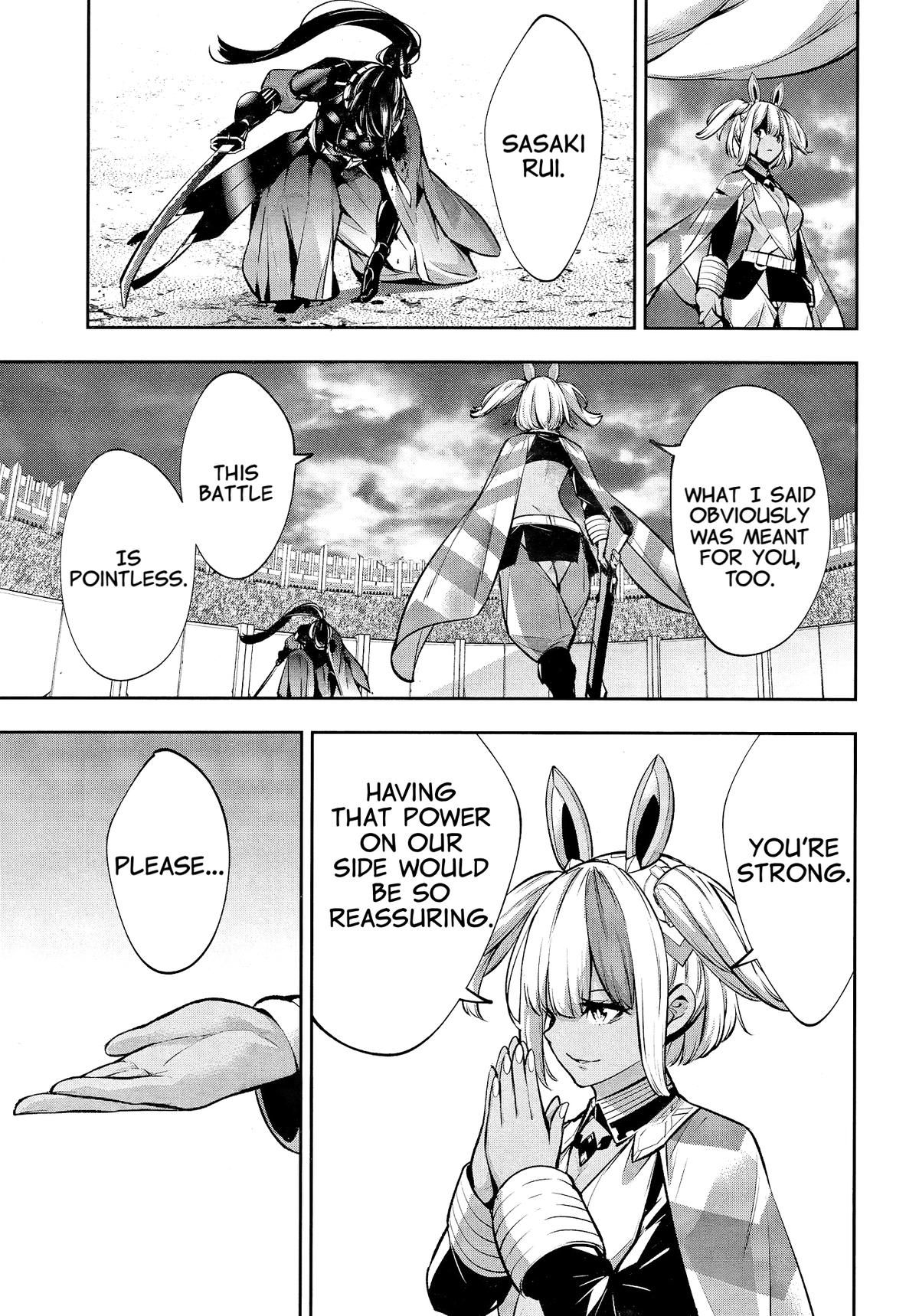 Majo Taisen: 32-nin no Isai no Majo wa Koroshiau Chap 54 - Next Chap 55