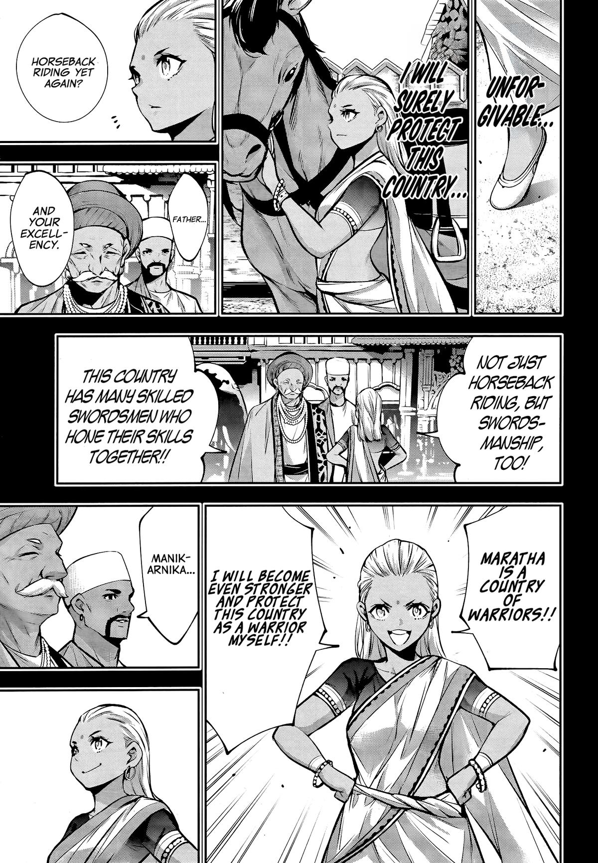 Majo Taisen: 32-nin no Isai no Majo wa Koroshiau Chap 54 - Next Chap 55