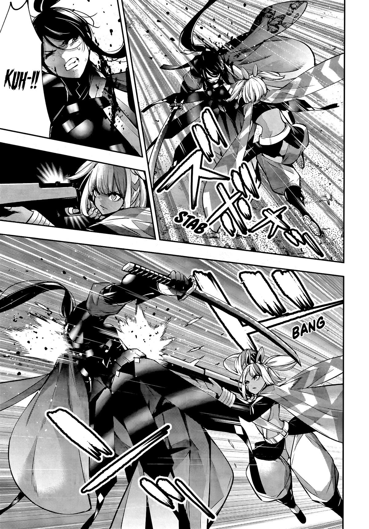 Majo Taisen: 32-nin no Isai no Majo wa Koroshiau Chap 54 - Next Chap 55