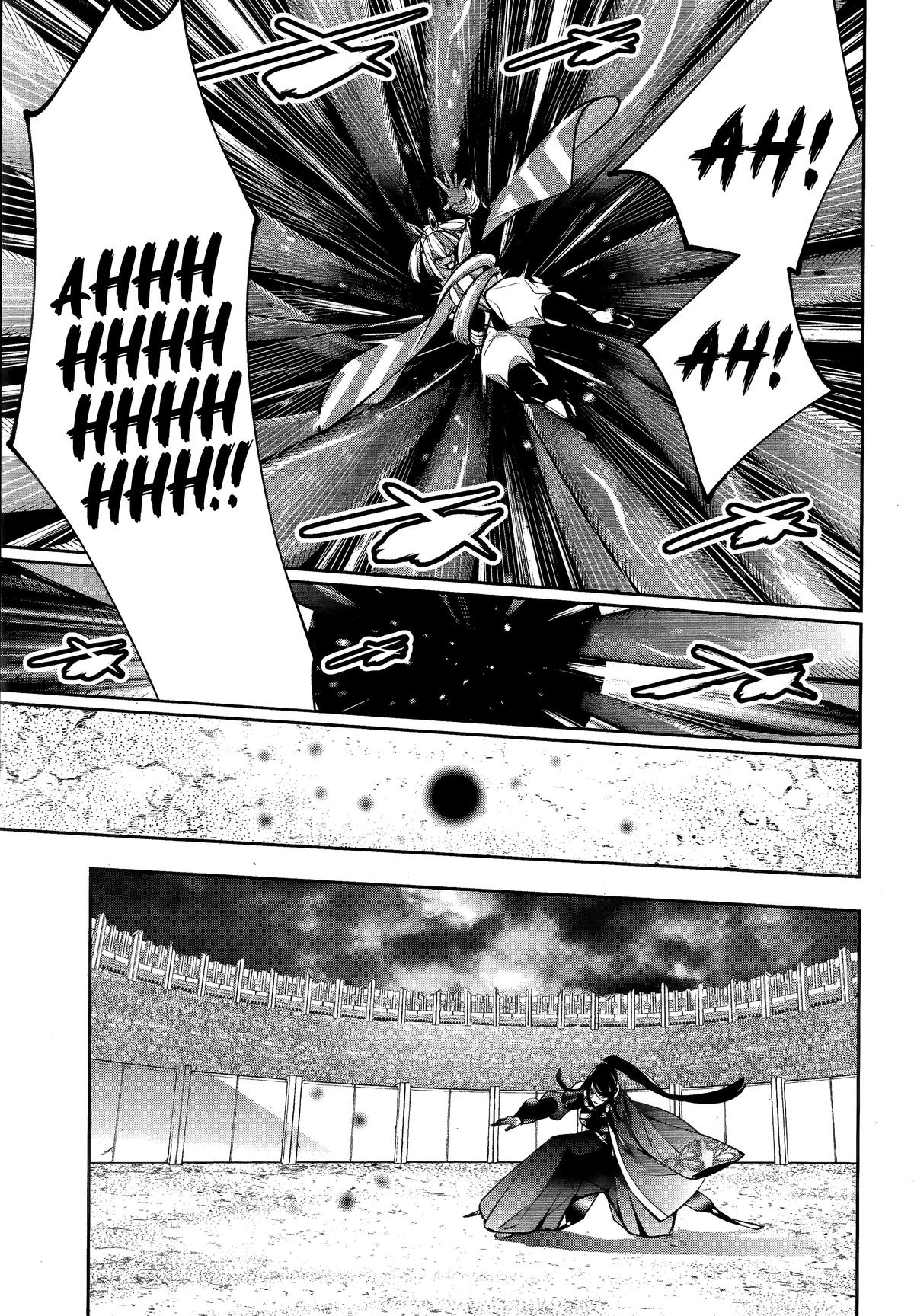 Majo Taisen: 32-nin no Isai no Majo wa Koroshiau Chap 56 - Next Chap 57