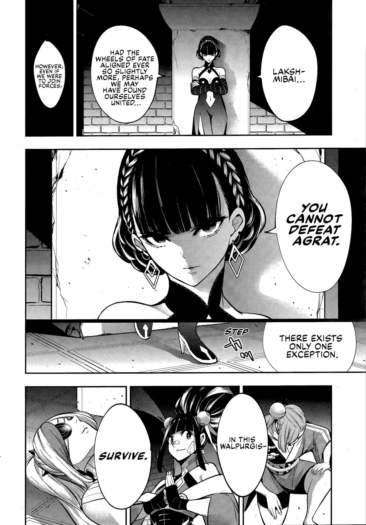 Majo Taisen: 32-nin no Isai no Majo wa Koroshiau Chap 56 - Next Chap 57
