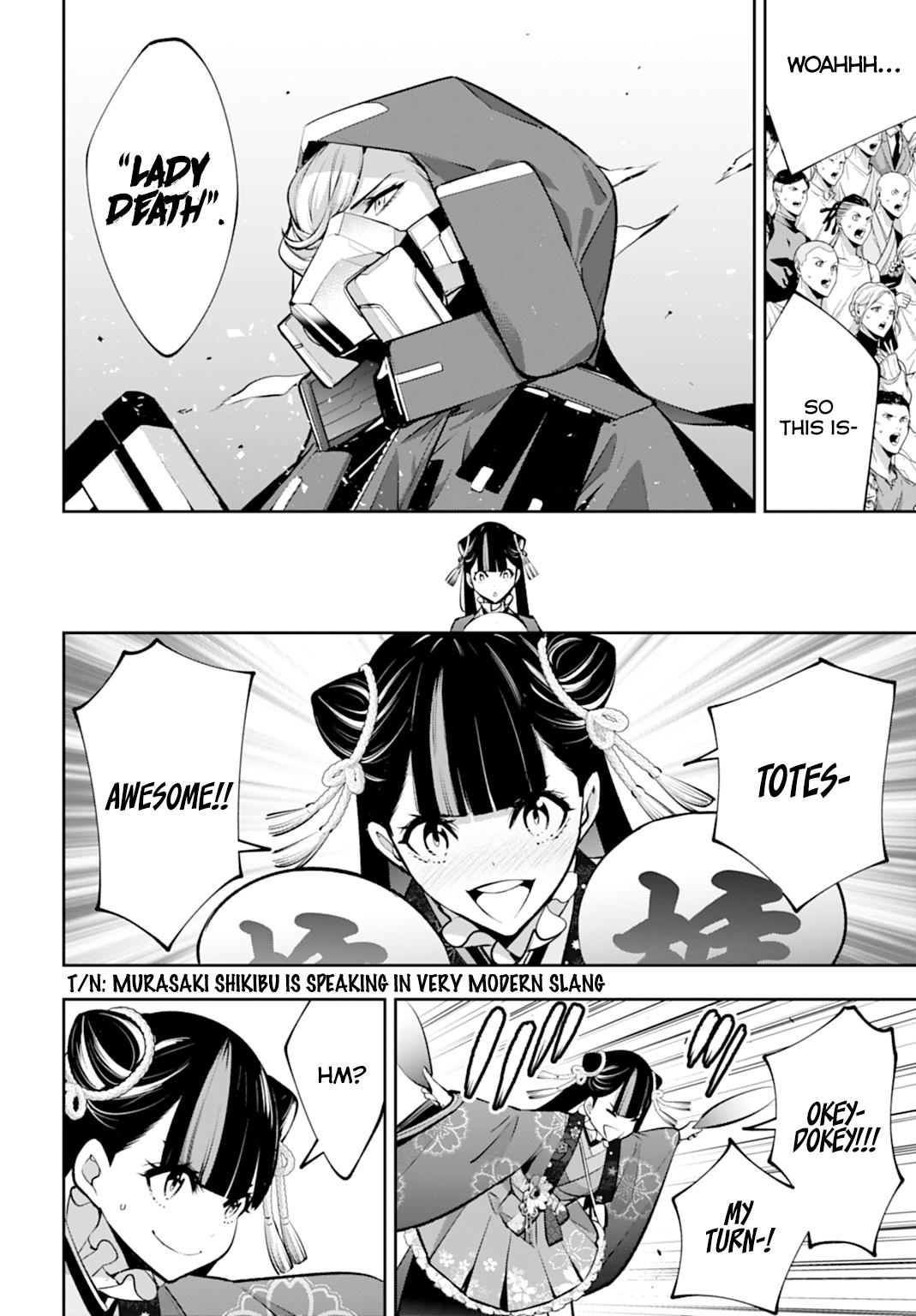 Majo Taisen: 32-nin no Isai no Majo wa Koroshiau Chap 58 - Next Chap 59
