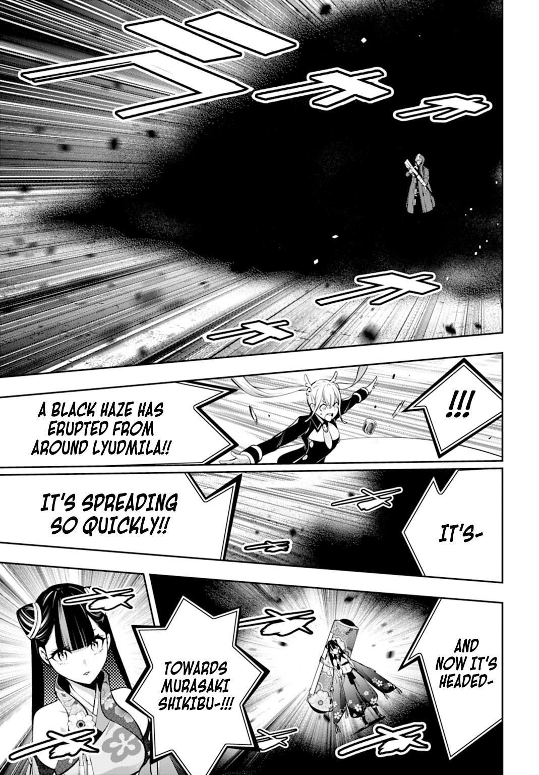 Majo Taisen: 32-nin no Isai no Majo wa Koroshiau Chap 58 - Next Chap 59