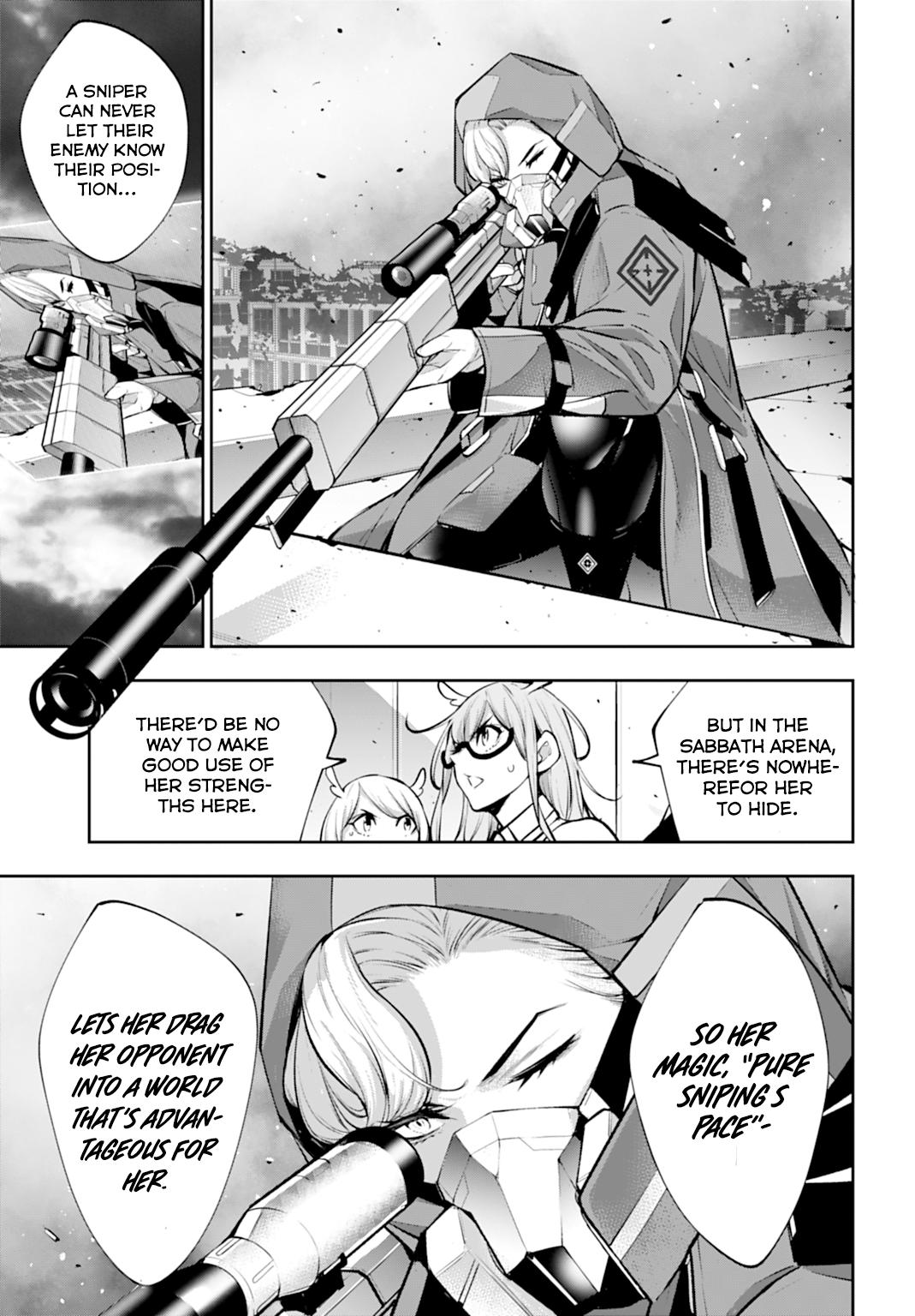 Majo Taisen: 32-nin no Isai no Majo wa Koroshiau Chap 58 - Next Chap 59