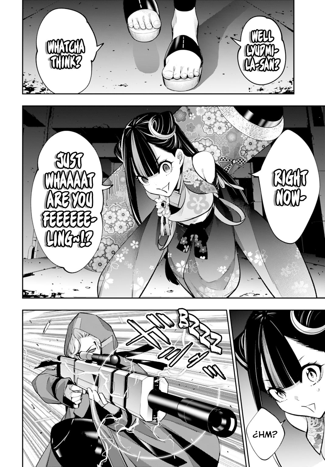 Majo Taisen: 32-nin no Isai no Majo wa Koroshiau Chap 59 - Next Chap 60