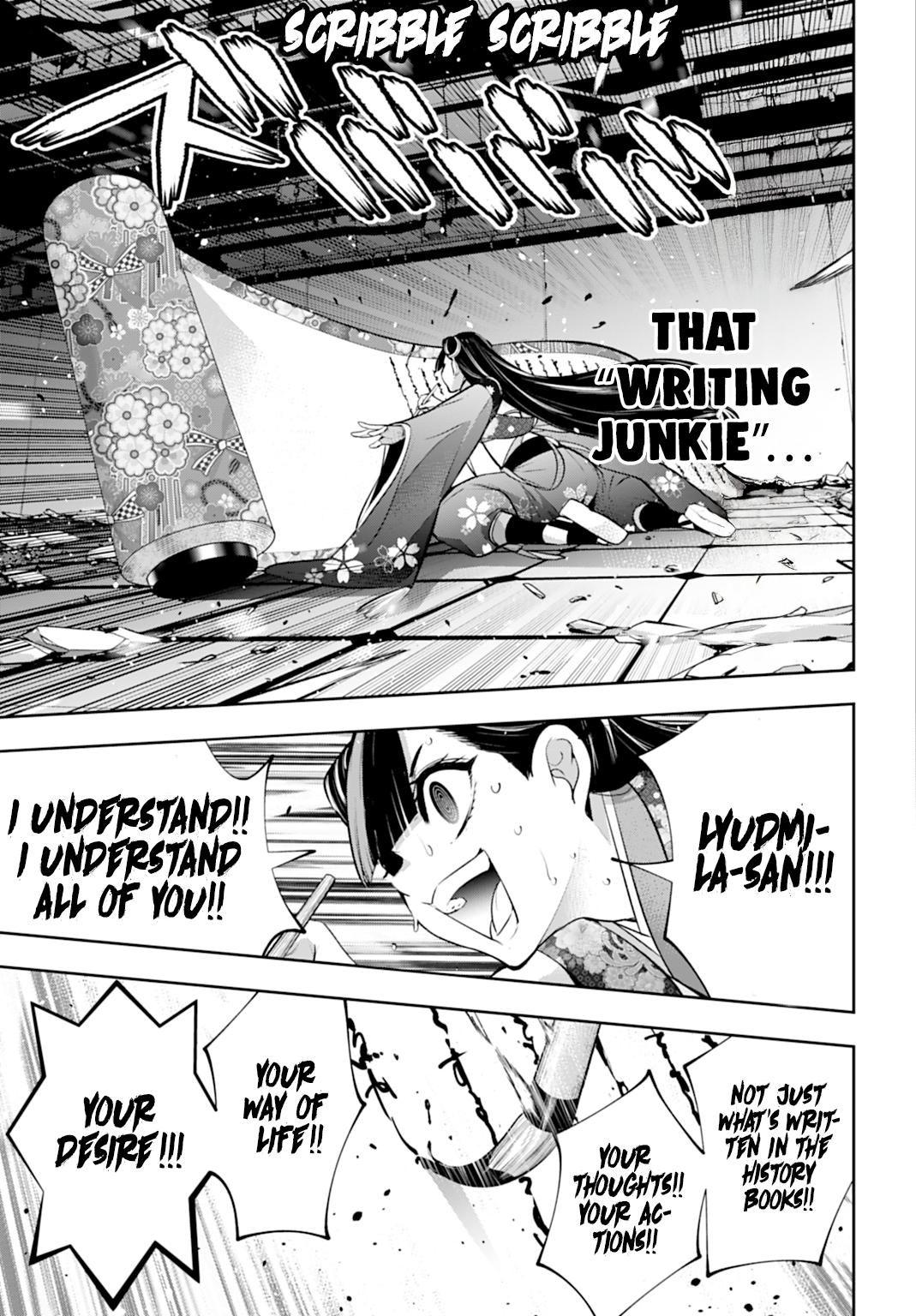 Majo Taisen: 32-nin no Isai no Majo wa Koroshiau Chap 59 - Next Chap 60