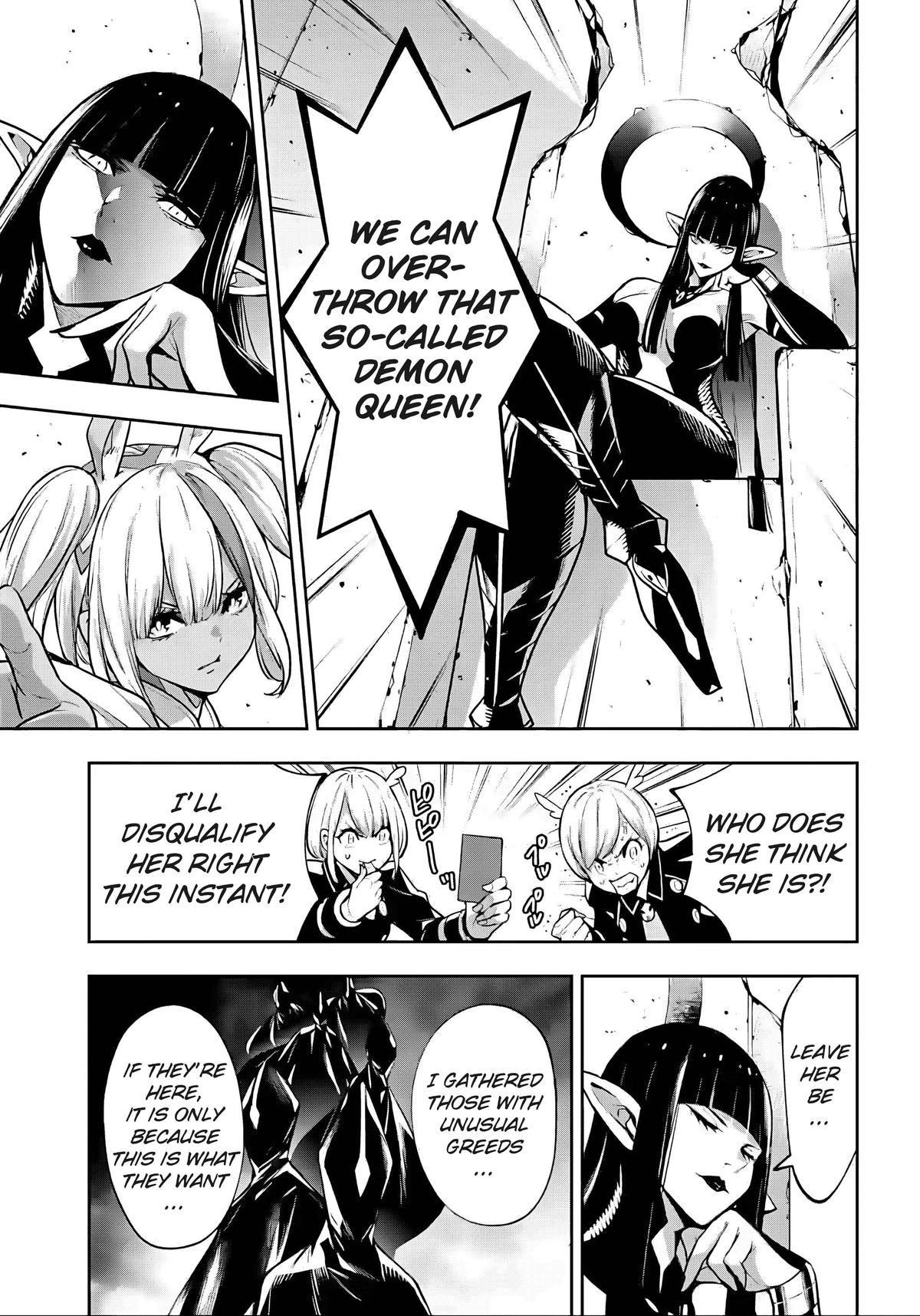 Majo Taisen: 32-nin no Isai no Majo wa Koroshiau Chap 50 - Next Chap 51