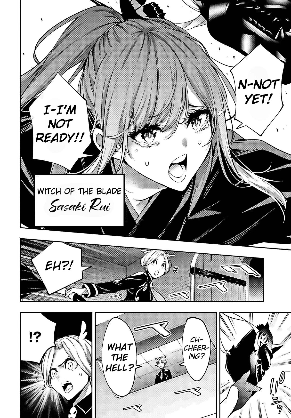 Majo Taisen: 32-nin no Isai no Majo wa Koroshiau Chap 50 - Next Chap 51