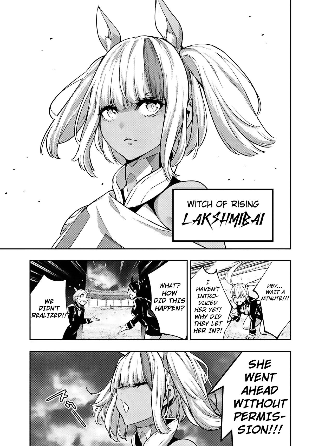 Majo Taisen: 32-nin no Isai no Majo wa Koroshiau Chap 50 - Next Chap 51