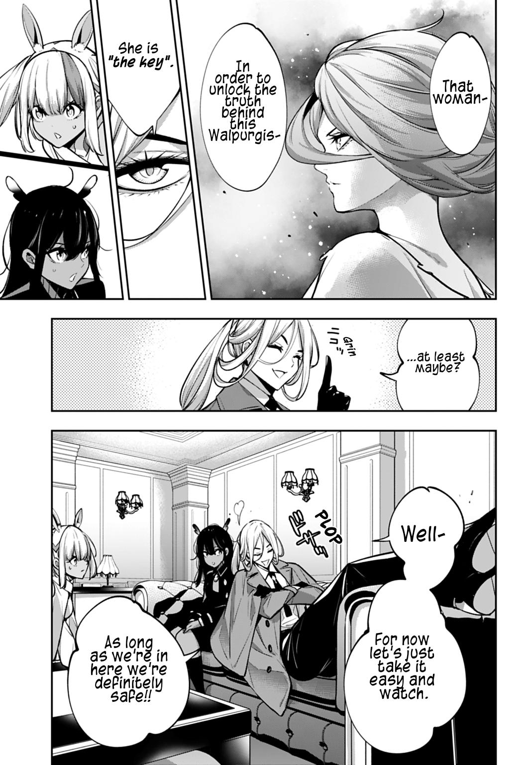 Majo Taisen: 32-nin no Isai no Majo wa Koroshiau Chap 64 - Next Chap 65