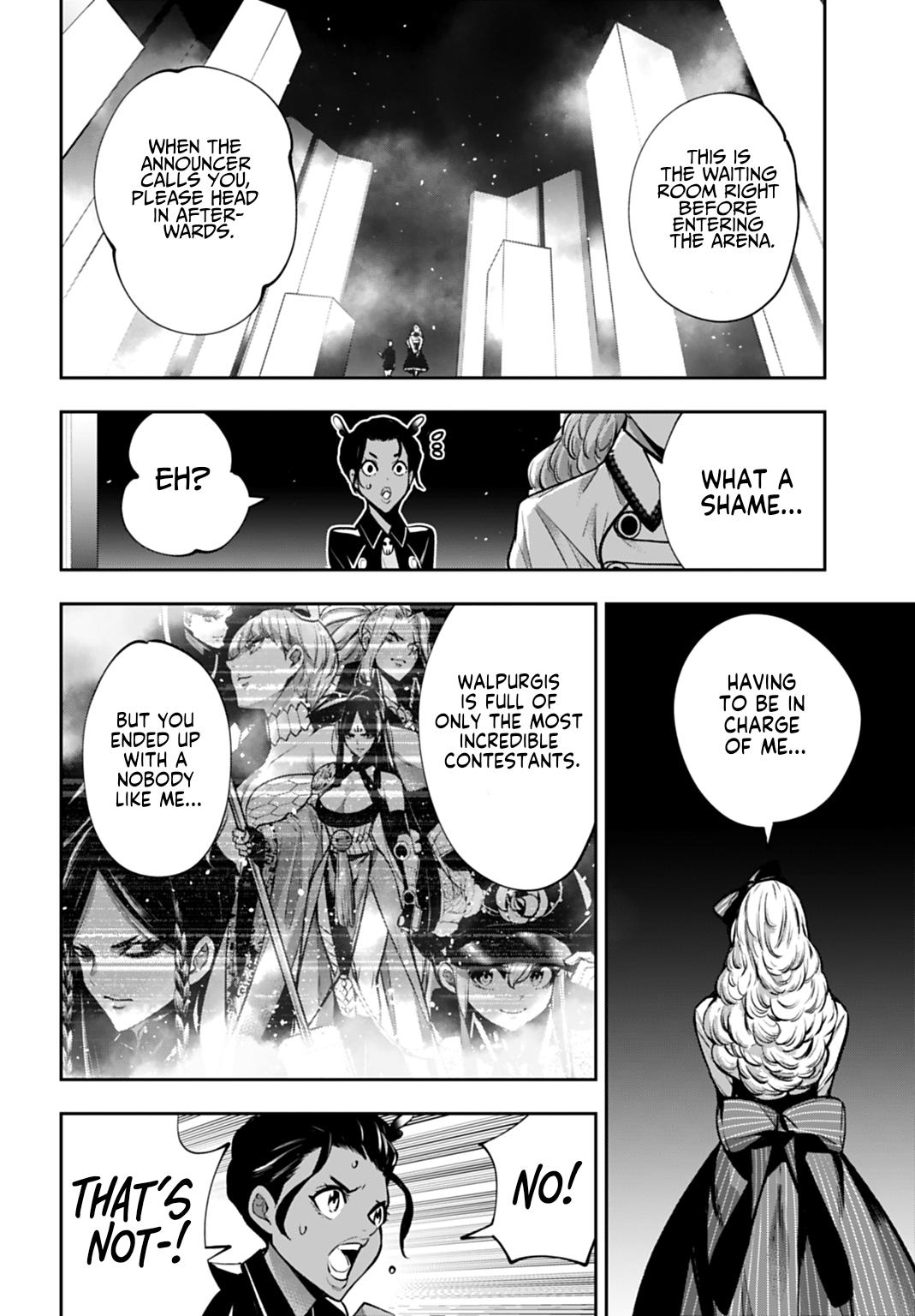 Majo Taisen: 32-nin no Isai no Majo wa Koroshiau Chap 64 - Next Chap 65