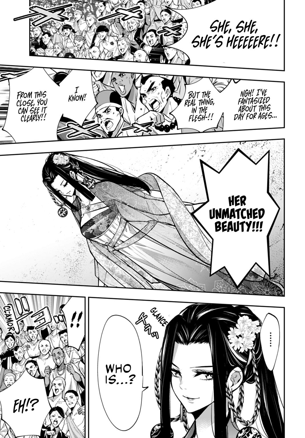 Majo Taisen: 32-nin no Isai no Majo wa Koroshiau Chap 64 - Next Chap 65