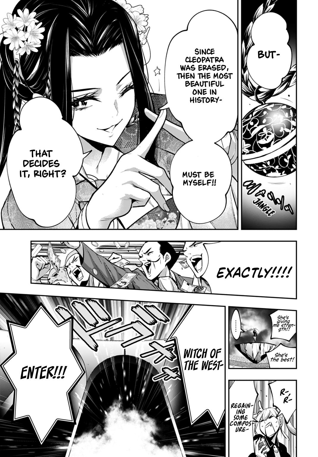 Majo Taisen: 32-nin no Isai no Majo wa Koroshiau Chap 64 - Next Chap 65