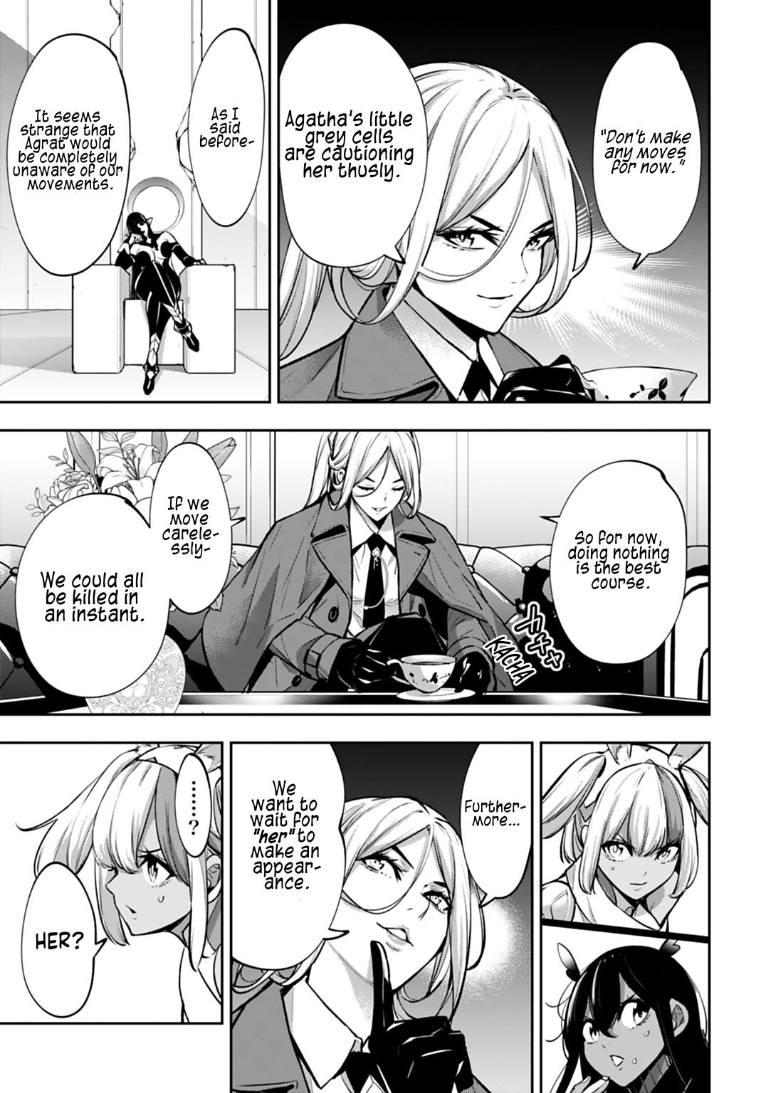 Majo Taisen: 32-nin no Isai no Majo wa Koroshiau Chap 64 - Next Chap 65