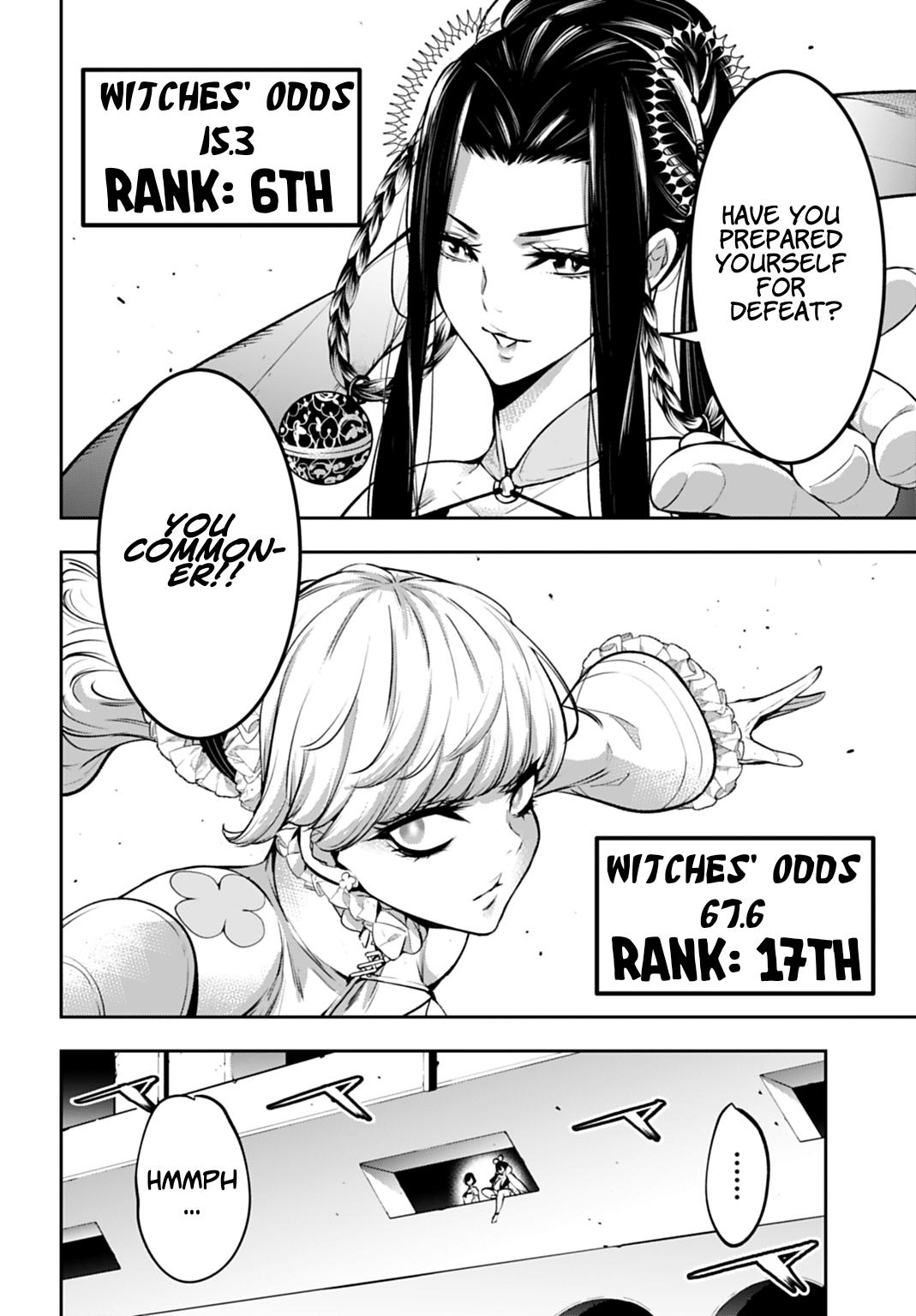 Majo Taisen: 32-nin no Isai no Majo wa Koroshiau Chap 64 - Next Chap 65