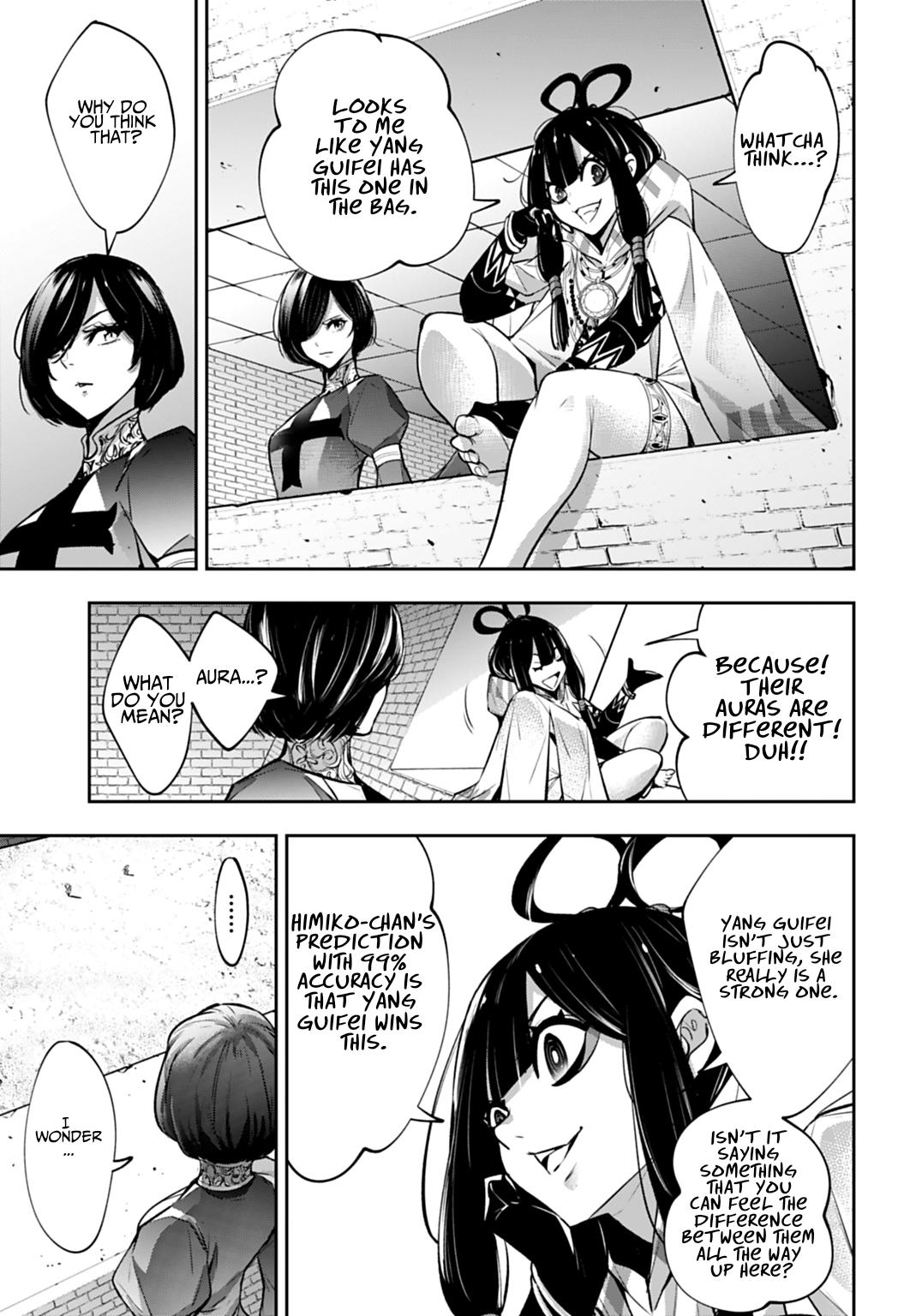 Majo Taisen: 32-nin no Isai no Majo wa Koroshiau Chap 64 - Next Chap 65