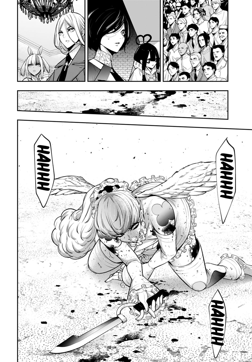 Majo Taisen: 32-nin no Isai no Majo wa Koroshiau Chap 65 - Next Chap 66