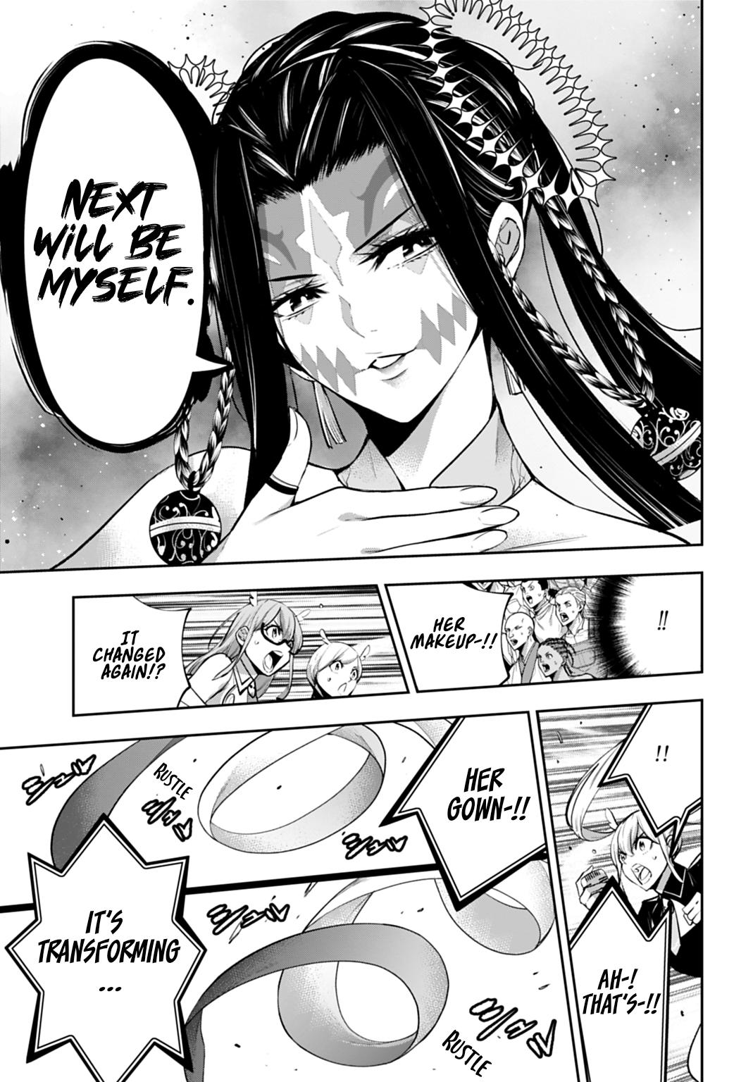 Majo Taisen: 32-nin no Isai no Majo wa Koroshiau Chap 65 - Next Chap 66