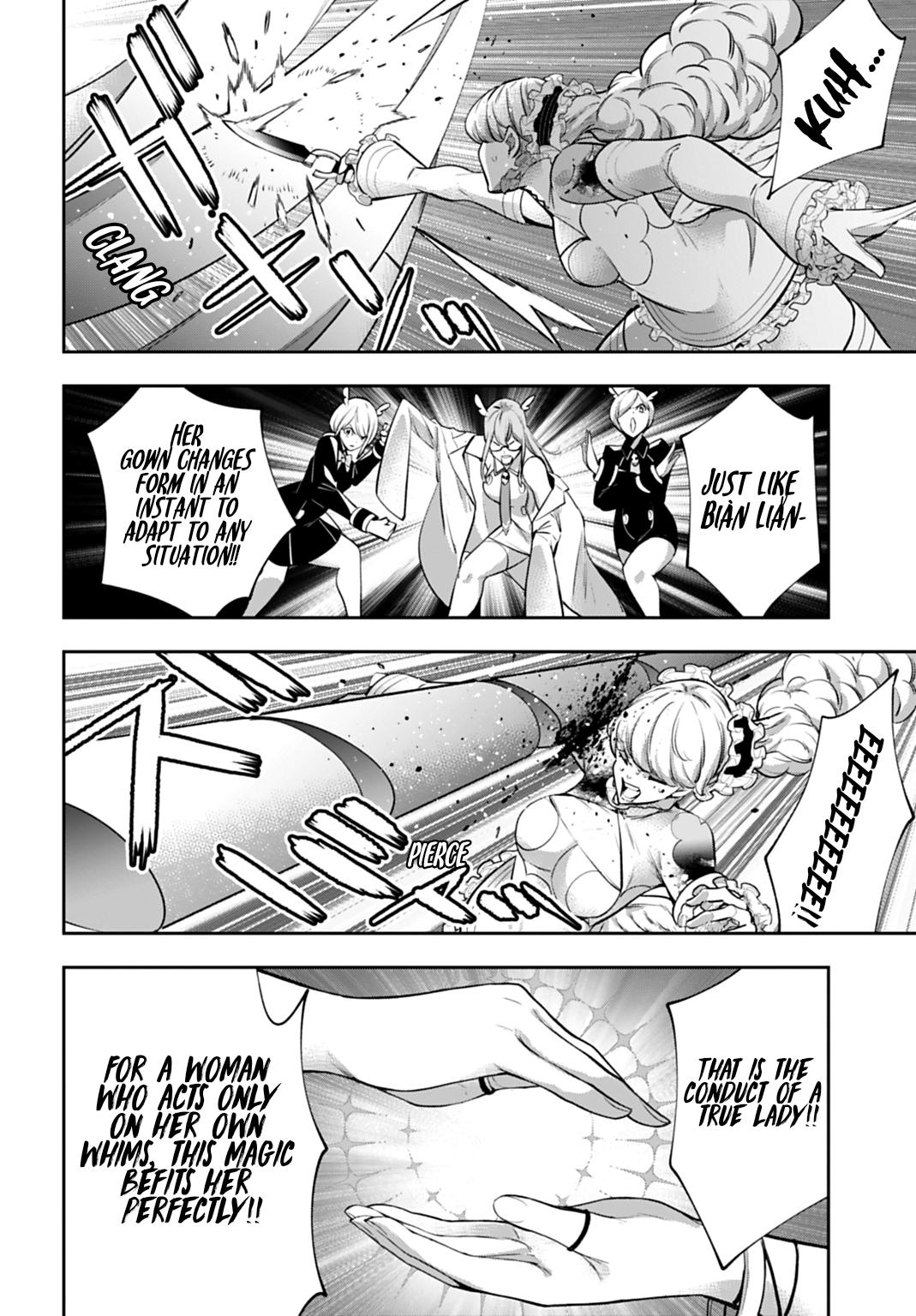 Majo Taisen: 32-nin no Isai no Majo wa Koroshiau Chap 65 - Next Chap 66