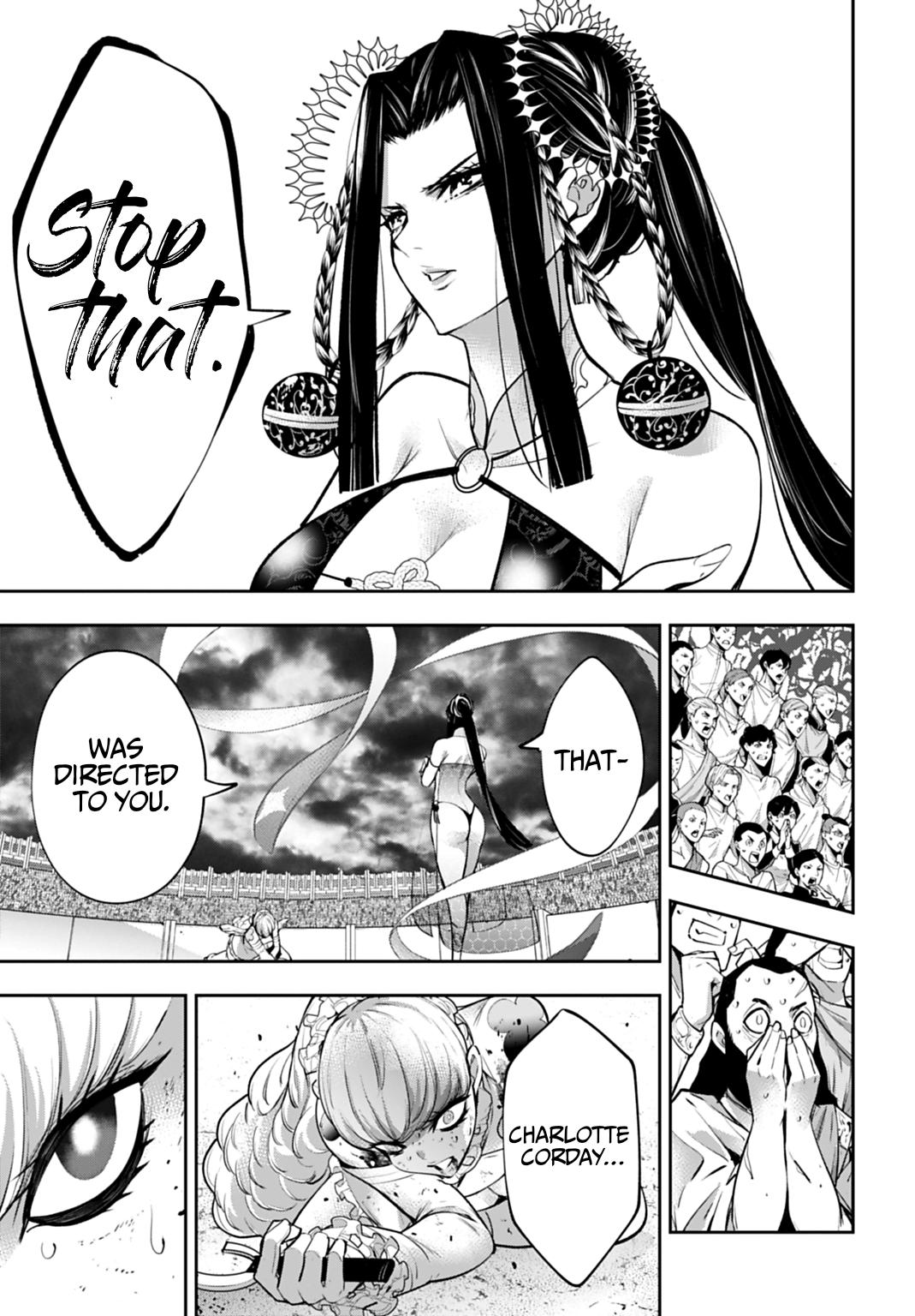 Majo Taisen: 32-nin no Isai no Majo wa Koroshiau Chap 65 - Next Chap 66