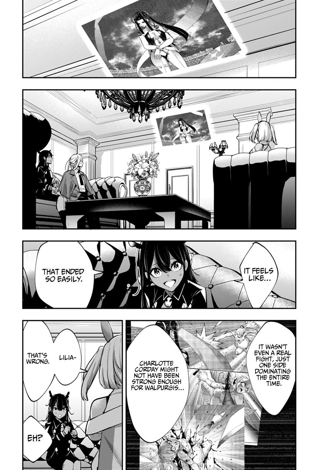 Majo Taisen: 32-nin no Isai no Majo wa Koroshiau Chap 65 - Next Chap 66