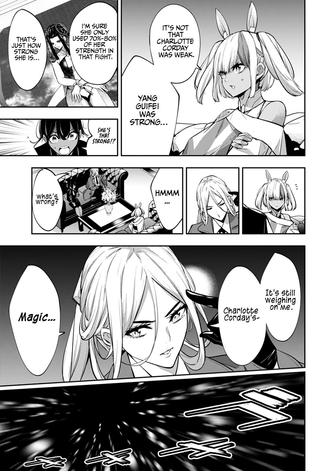Majo Taisen: 32-nin no Isai no Majo wa Koroshiau Chap 65 - Next Chap 66