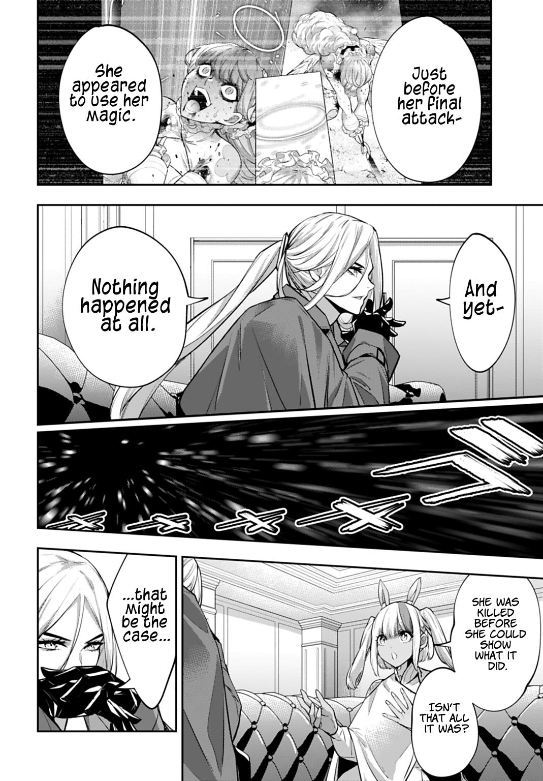 Majo Taisen: 32-nin no Isai no Majo wa Koroshiau Chap 65 - Next Chap 66