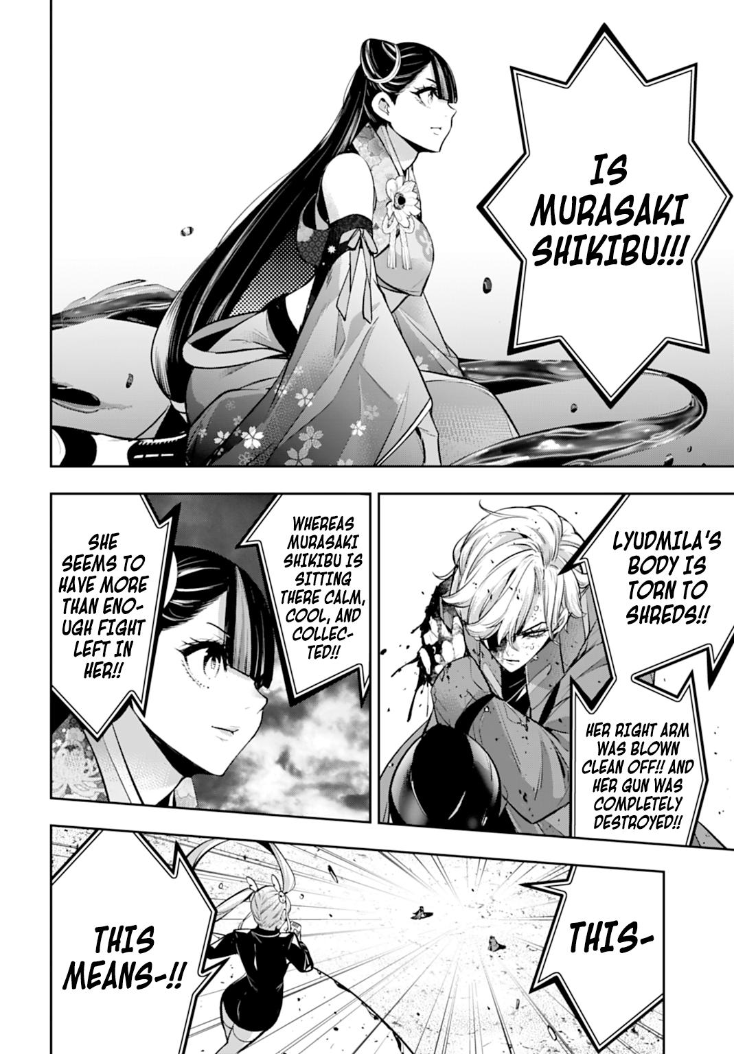 Majo Taisen: 32-nin no Isai no Majo wa Koroshiau Chap 62 - Next Chap 63