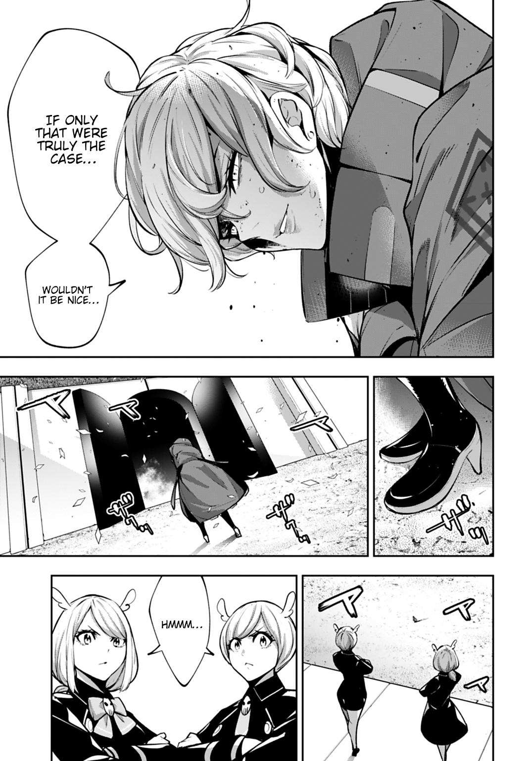 Majo Taisen: 32-nin no Isai no Majo wa Koroshiau Chap 63 - Next Chap 64