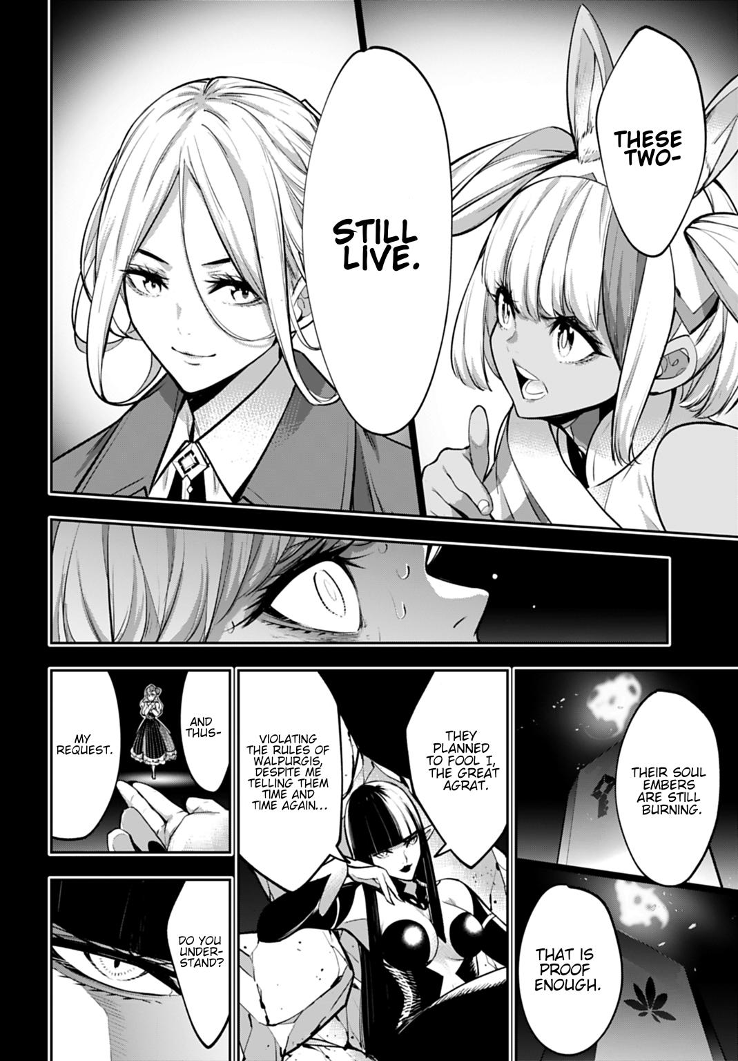 Majo Taisen: 32-nin no Isai no Majo wa Koroshiau Chap 63 - Next Chap 64