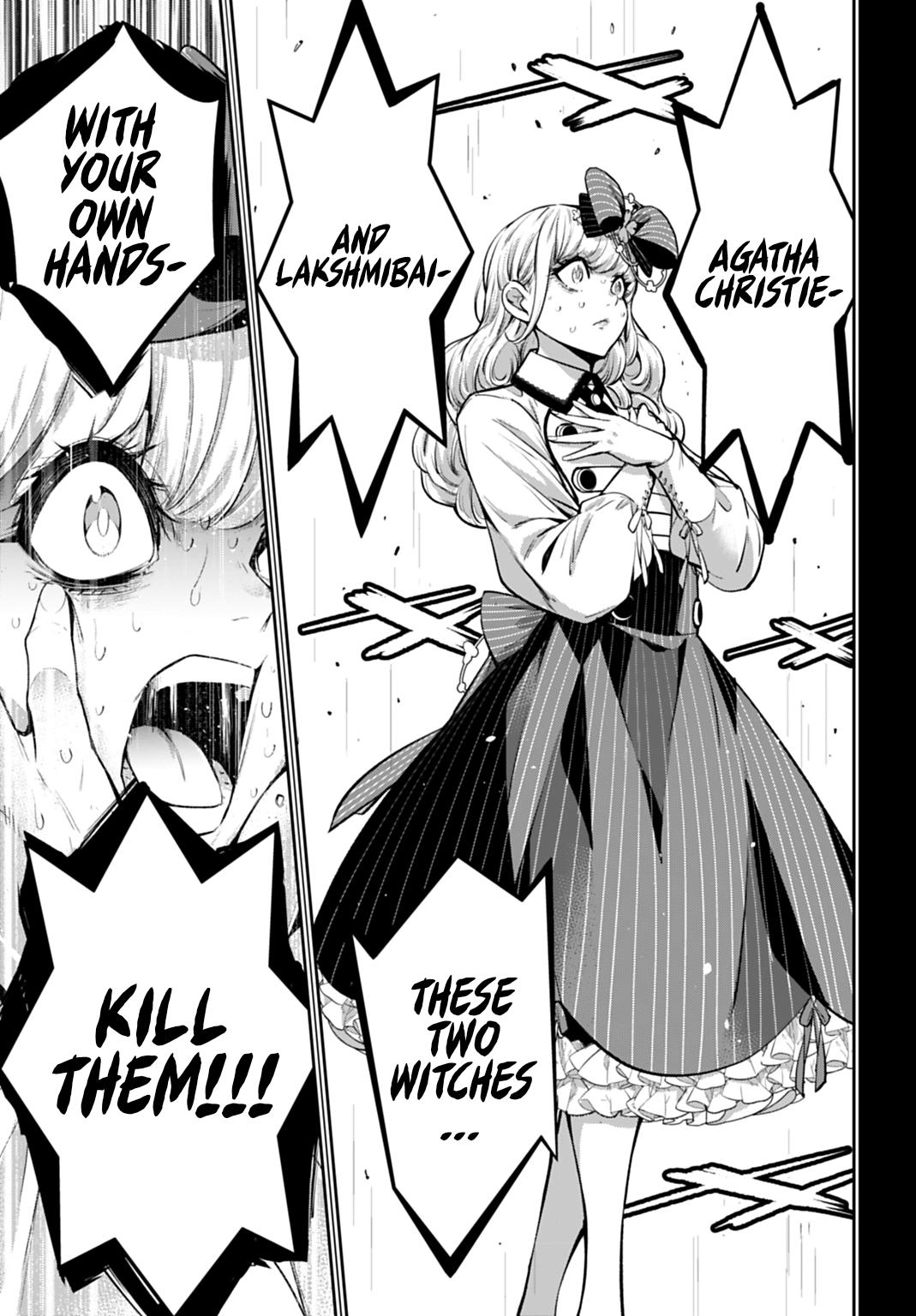 Majo Taisen: 32-nin no Isai no Majo wa Koroshiau Chap 63 - Next Chap 64