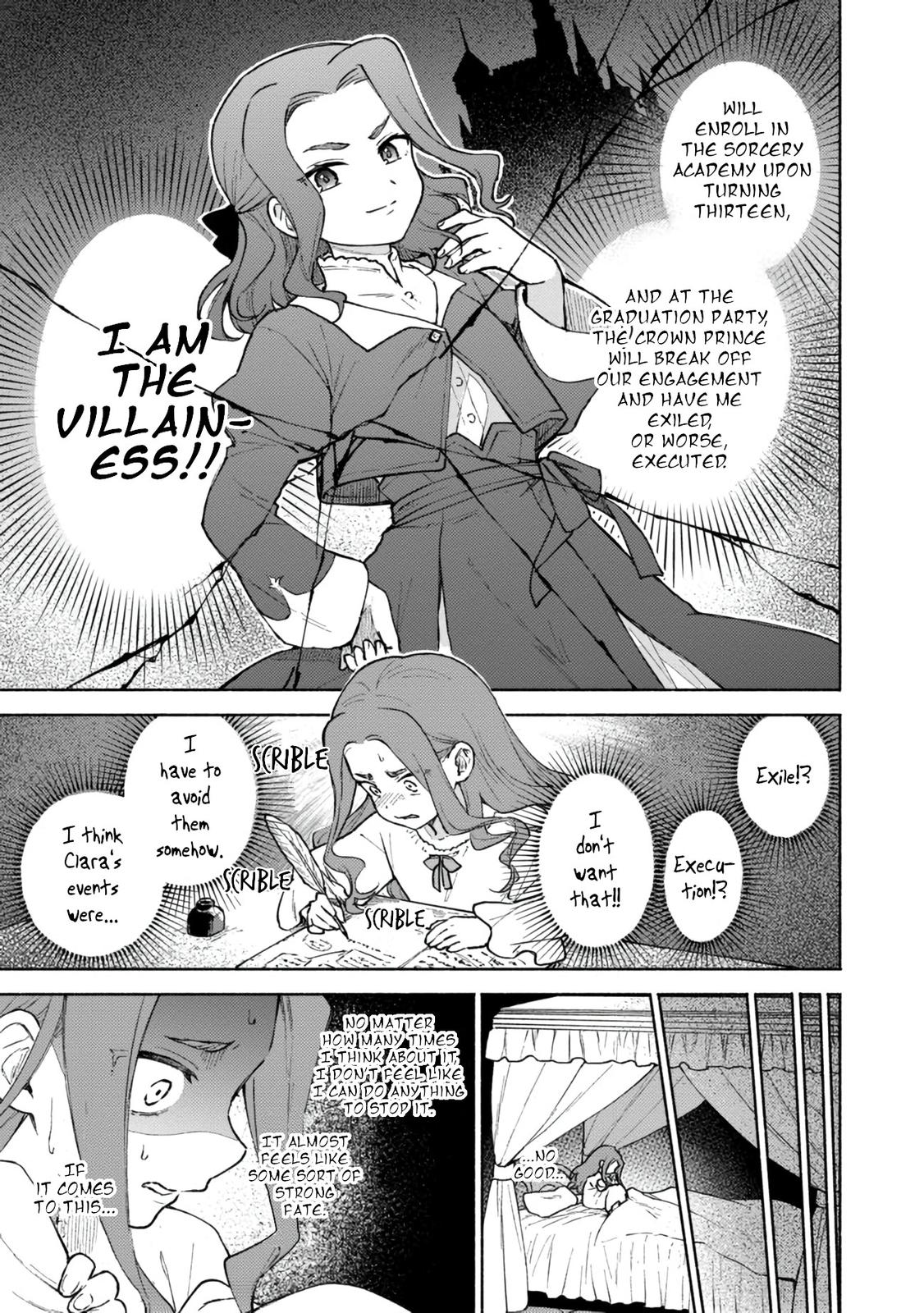 Otome Game no Heroine de Saikyou Survival @comic Chap 5 - Next Chap 6