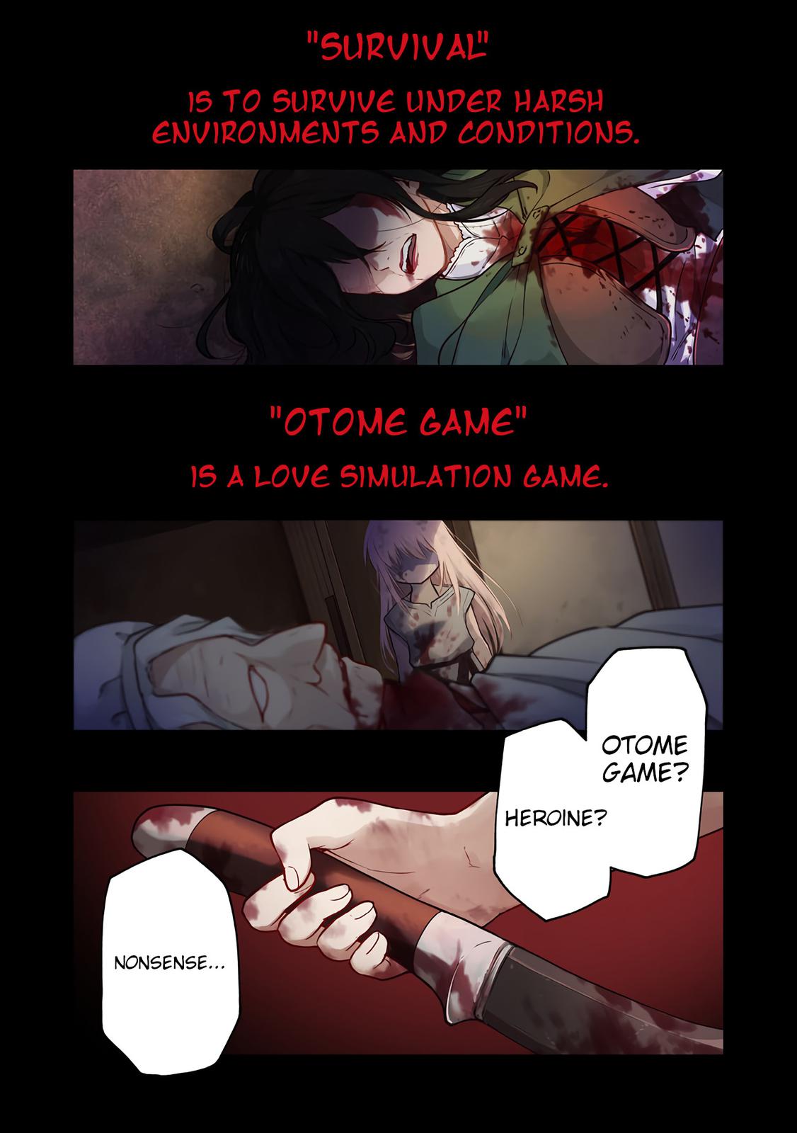 Otome Game no Heroine de Saikyou Survival @comic Chap 1 - Next Chap 2