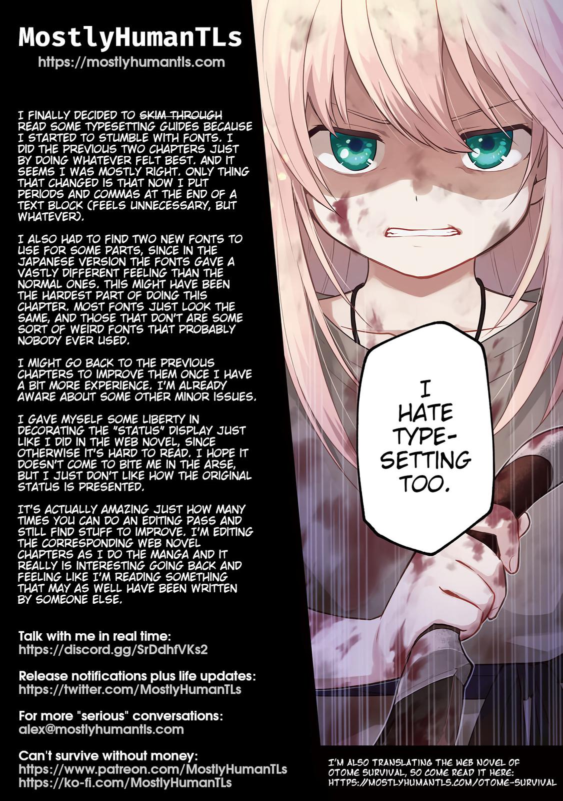 Otome Game no Heroine de Saikyou Survival @comic Chap 3 - Next Chap 4