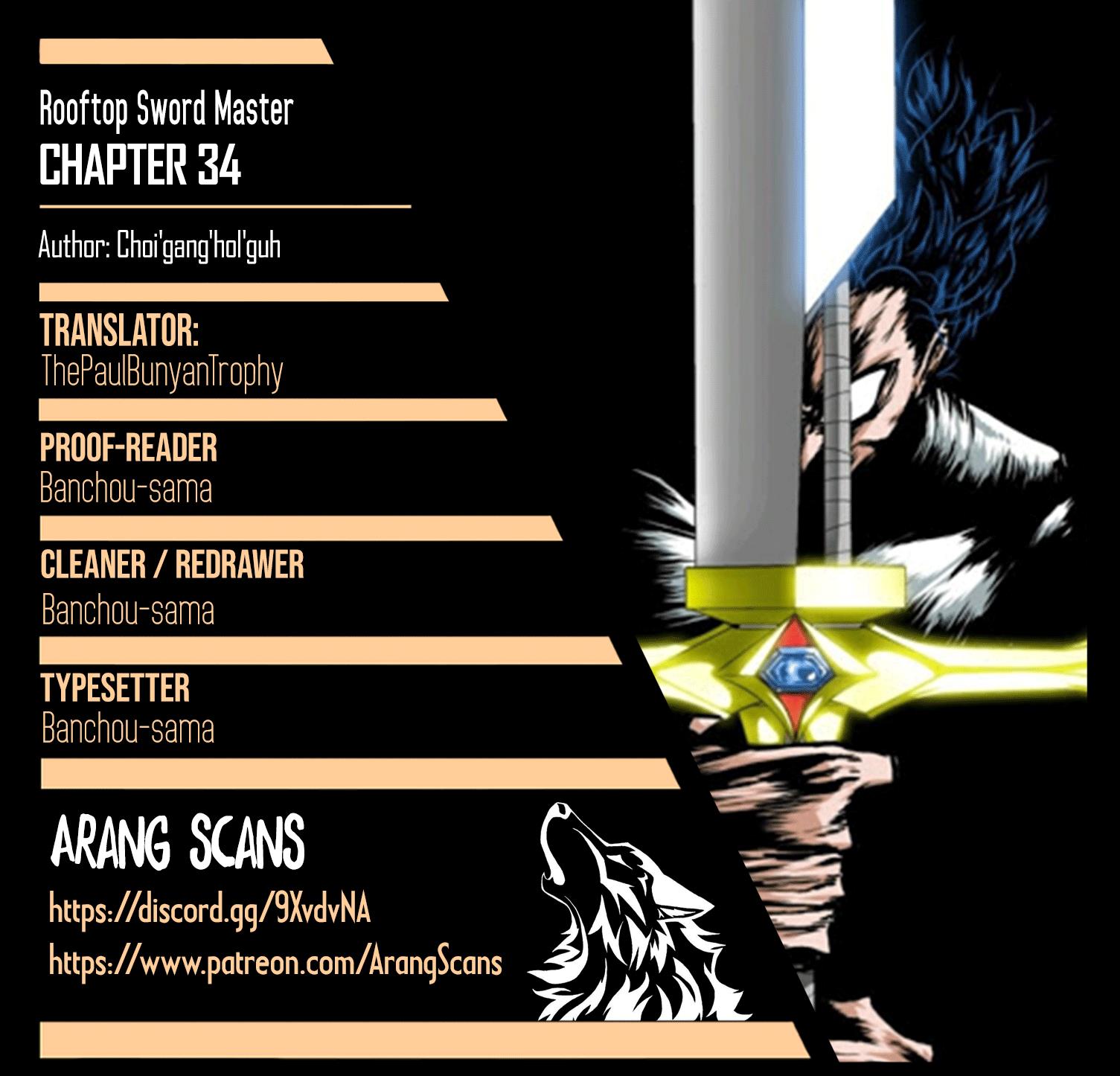 Rooftop Sword Master Chap 34 - Next Chap 35