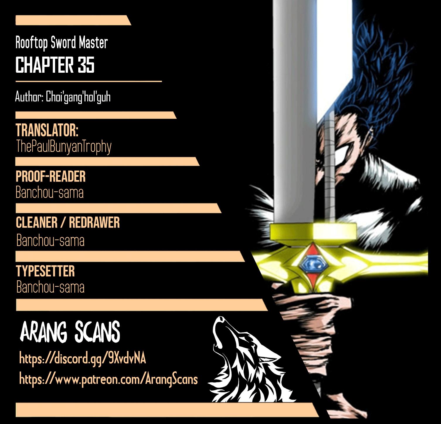 Rooftop Sword Master Chap 35 - Next Chap 36