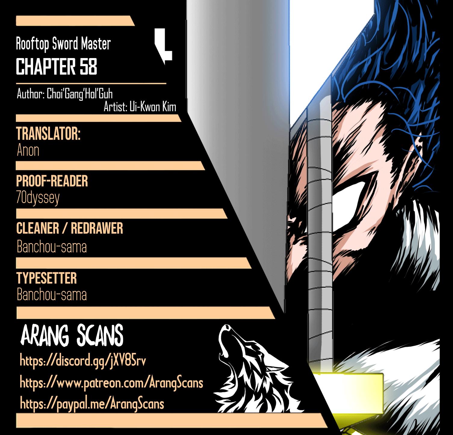 Rooftop Sword Master Chap 58 - Next Chap 59