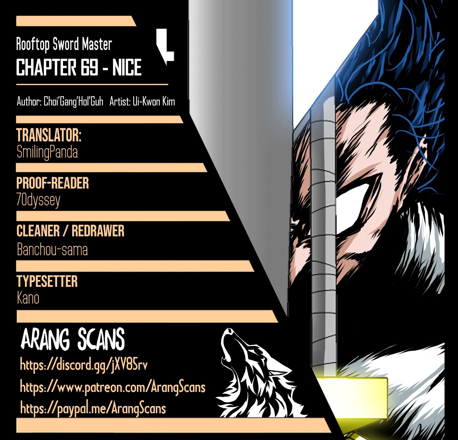 Rooftop Sword Master Chap 69 - Next Chap 70