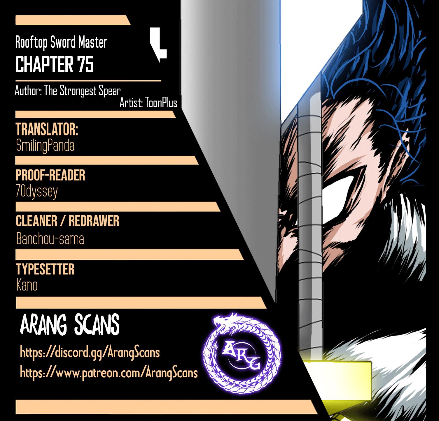 Rooftop Sword Master Chap 75 - Next Chap 76