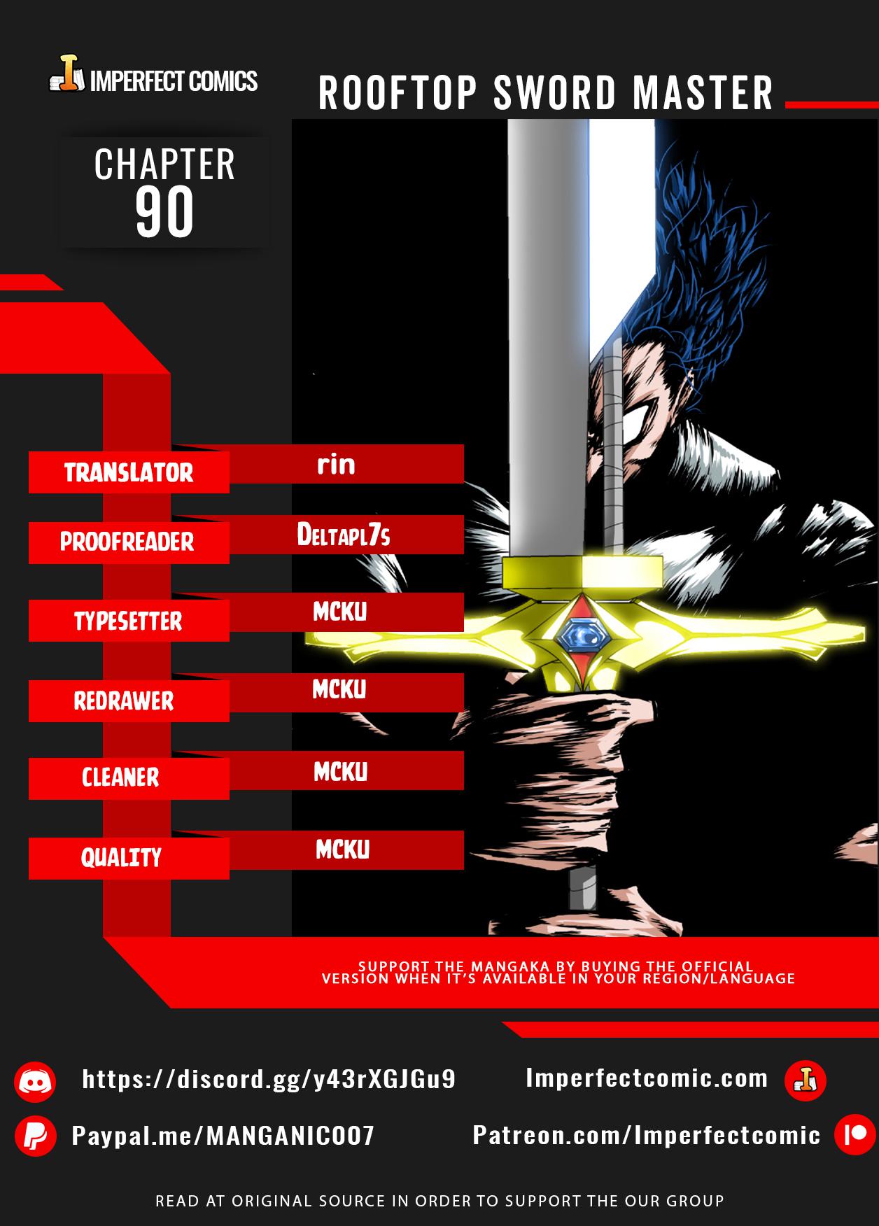 Rooftop Sword Master Chap 90 - Next Chap 91