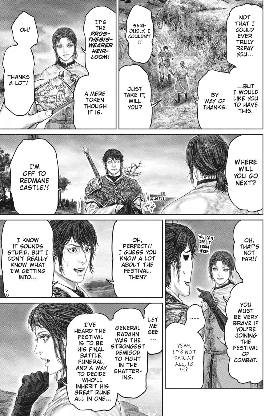 Elden Ring: Ougonju e no Michi Chap 37 - Next Chap 38