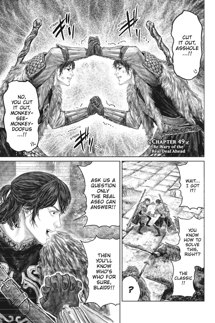 Elden Ring: Ougonju e no Michi Chap 49 - Next Chap 50