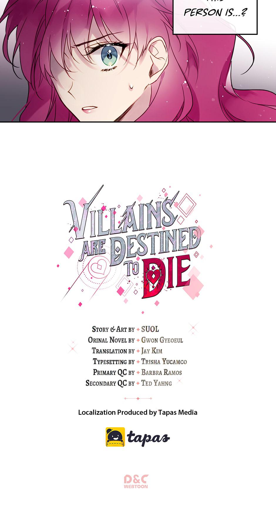 Villains Are Destined to Die Chap 5 - Next Chap 6