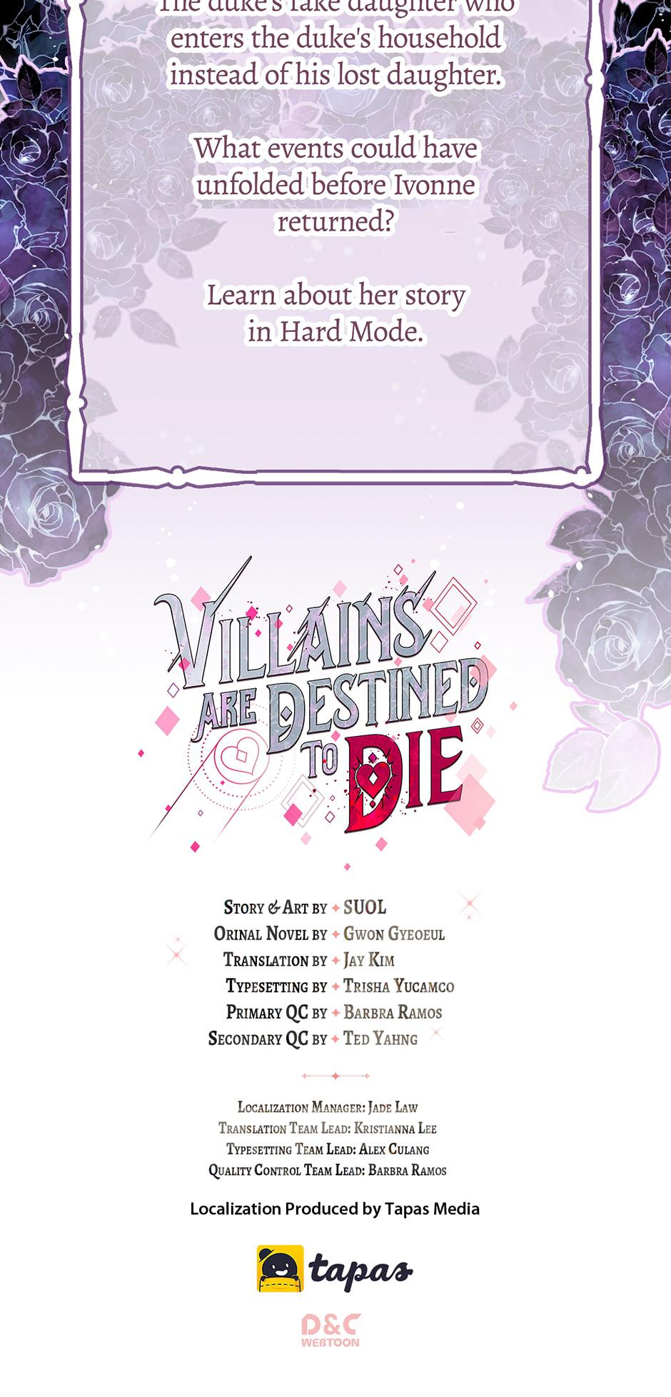 Villains Are Destined to Die Chap 1 - Next Chap 2