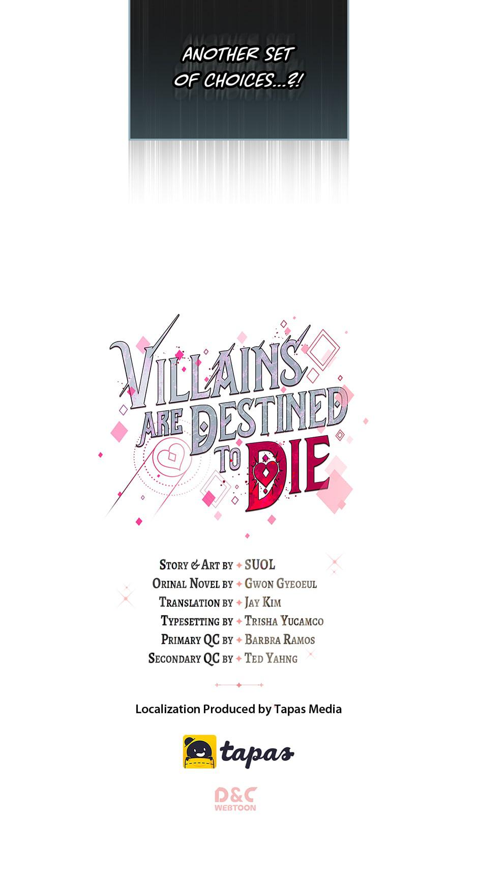 Villains Are Destined to Die Chap 2 - Next Chap 3