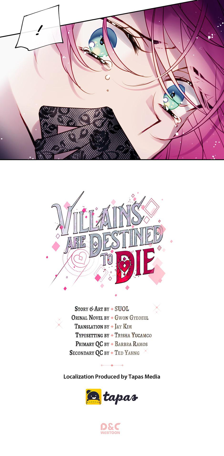 Villains Are Destined to Die Chap 15 - Next Chap 16