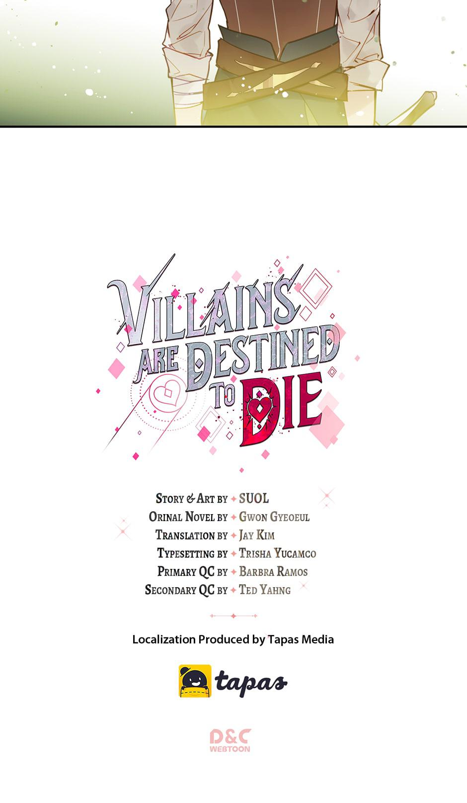 Villains Are Destined to Die Chap 18 - Next Chap 19