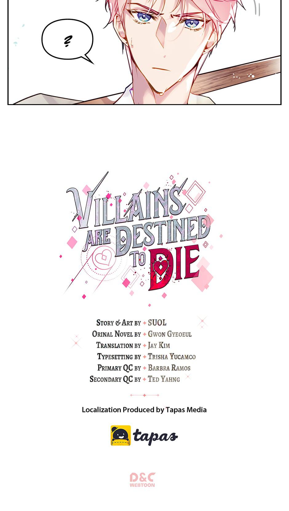 Villains Are Destined to Die Chap 19 - Next Chap 20
