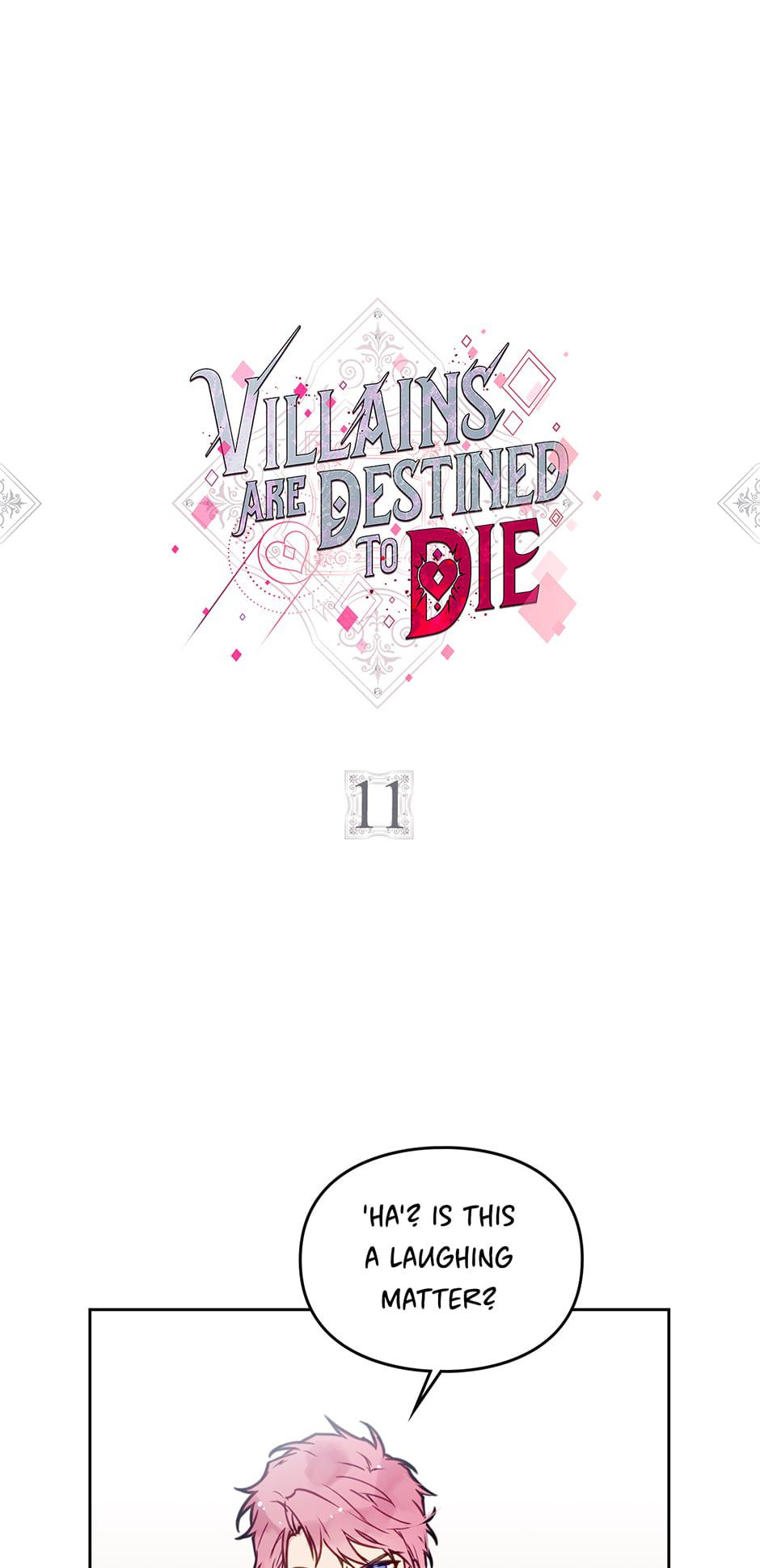 Villains Are Destined to Die Chap 11 - Next Chap 12